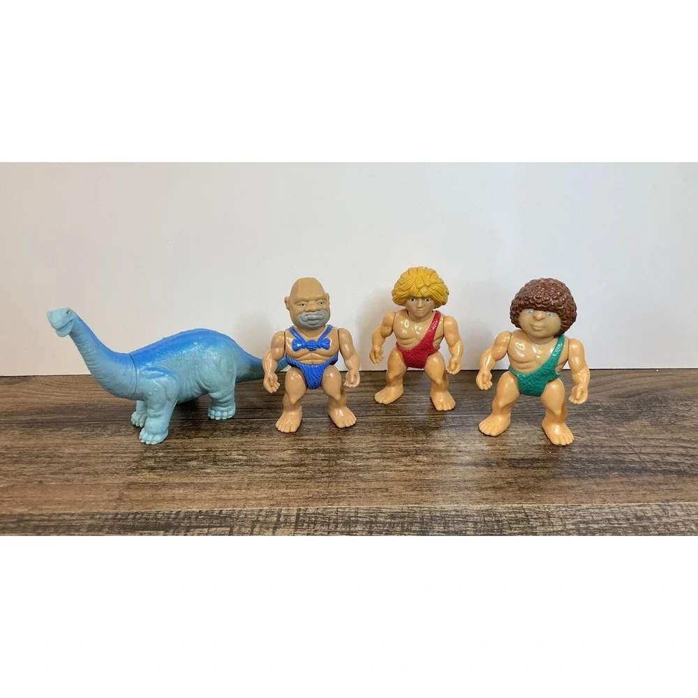 Playskool Definitely Dinosaurs Blue Apatosaurus Brontosaurus Druze Reeve Figures